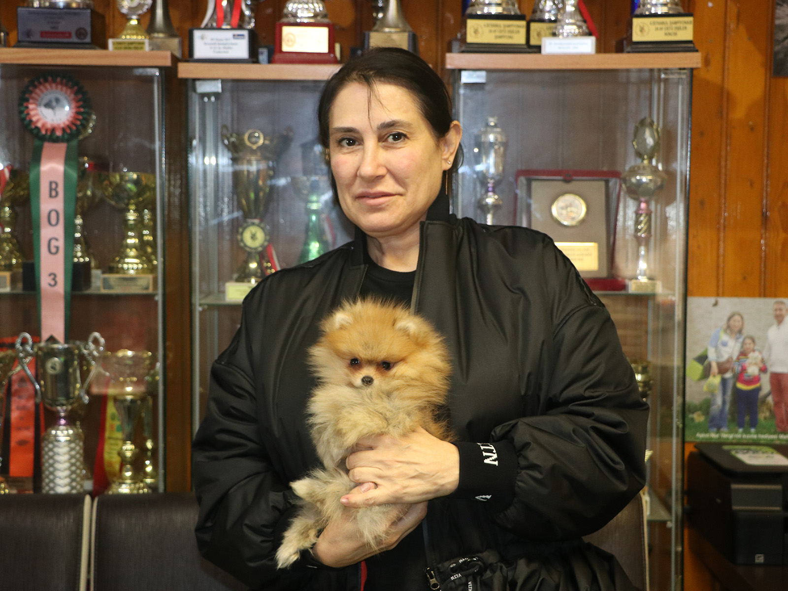 Sibel hanım Teacup pomeranian dostu Paris'e kavuştu